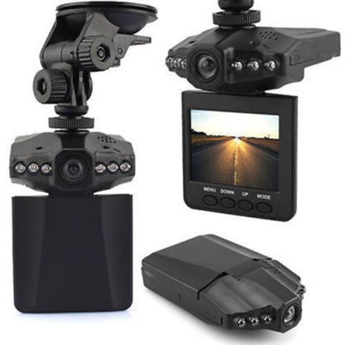 2.5" 270° LCD HD DVR Car Camera 6 LED IR Traffic Digital Video Recorder