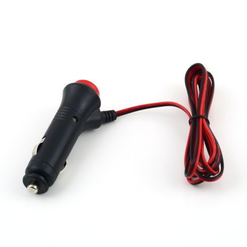 12V 24V Male Car Cigarette Lighter Socket Plug Connector On Off Switch 1.5m