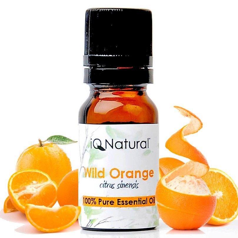 Essential Oil: Wild Orange (Citrus sinensis) -- 100% Pure Uncut 5ml