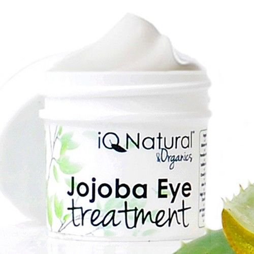 ALL NATURAL Eye Treatment Cream ANTI AGING Organic Jojoba Firm Smooth Wrinkles