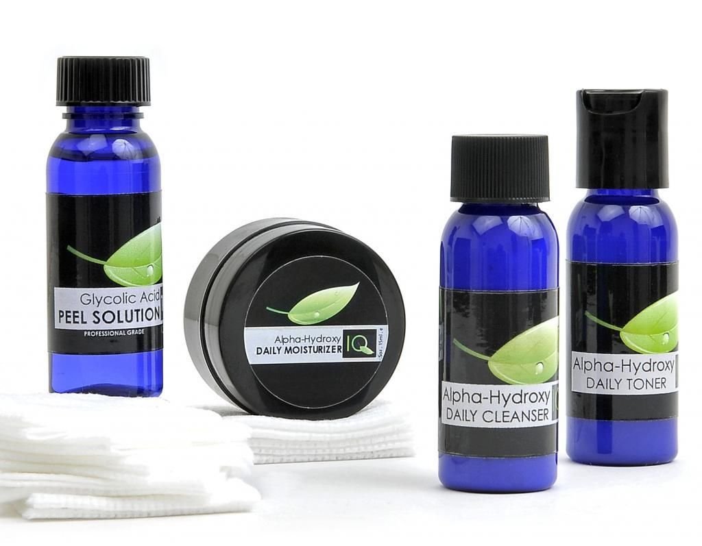 GLYCOLIC ACID Peel Kit Cosmetic Grade Heal Acne Scars Wrinkles AHA Age 50%
