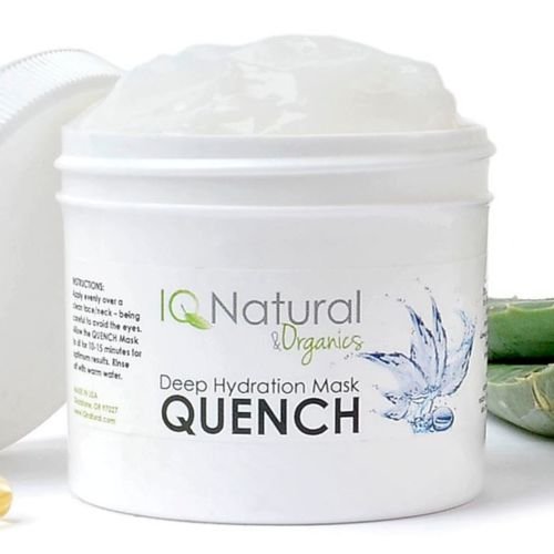 Wrinkle QUENCH Facial Hydaration Mask Hyaluronic Acid Aloe Vera Vitamins B5 A E(2oz)
