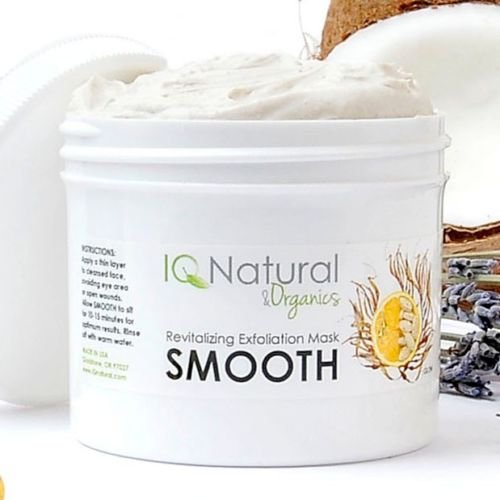 Organic Nourishing EXFOLIATING Anti Aging Collagen FACIAL MASK Spirulina Vit C (2oz)