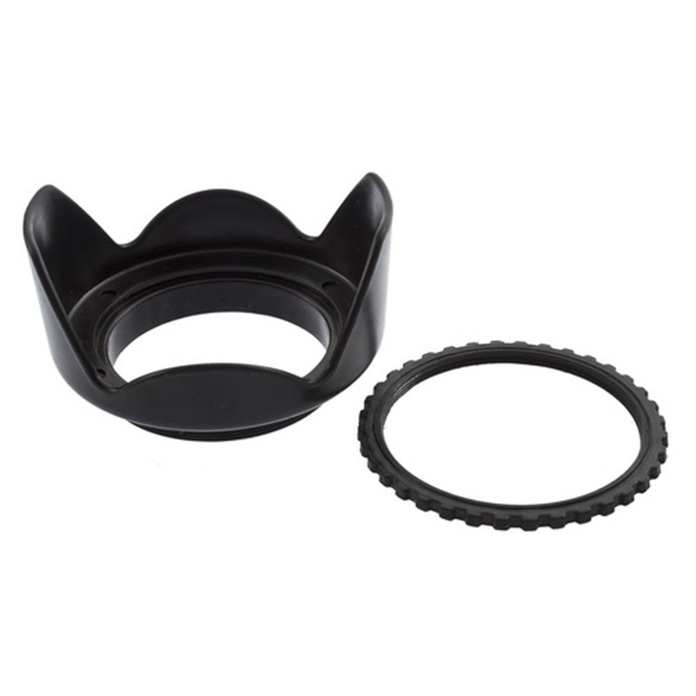 52mm Flower Petal Tulip Lens Hoodrew Mount For Canon digital Camera