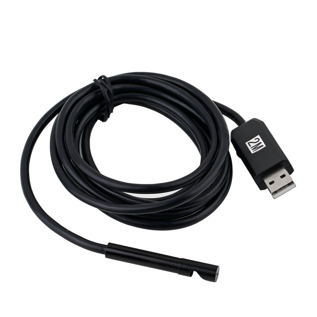 6LED USB Waterproof Endoscope Borescope Snake Inspection Camera 7MM
