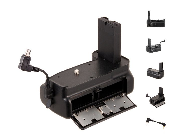 BG-2F Vertical Battery Grip Holder for Nikon D3100 D3200 D3300