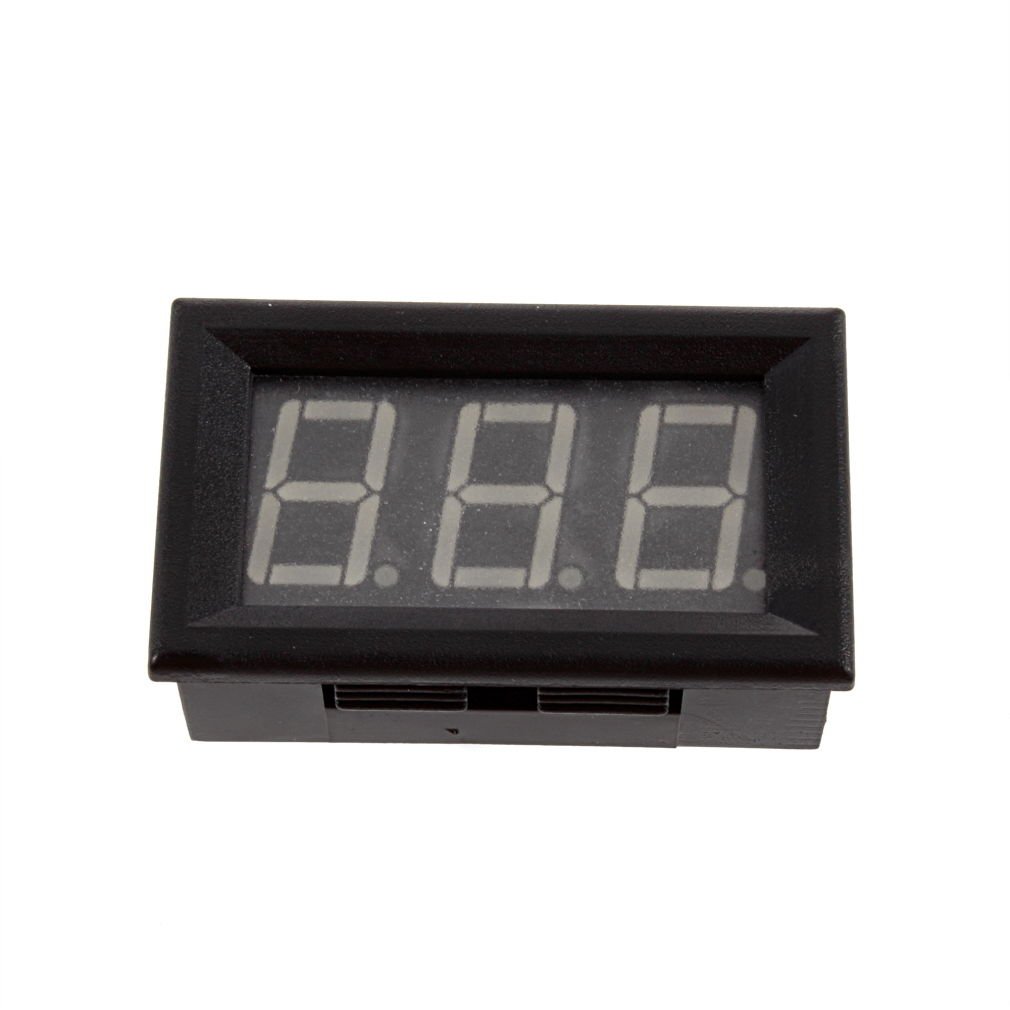 Blue LED Digital Ammeter AMP Mini Current Panel Meter DC 4.5-28V 0-9.99A