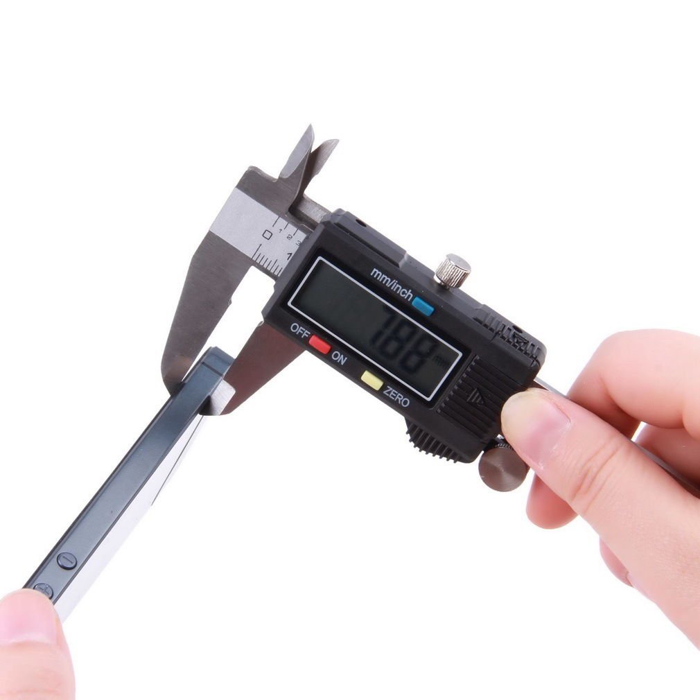 150mm 15cm 6" Electronic Digital LCD Steel Vernier Caliper Gauge Micrometer