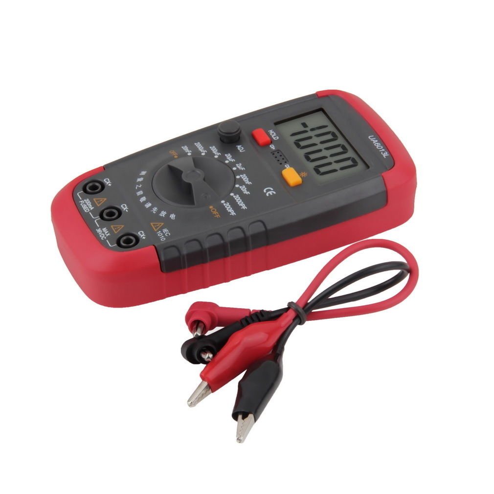 UA6013L Auto Range Digital LCD Capacitor Capacitance Test Tester Meter