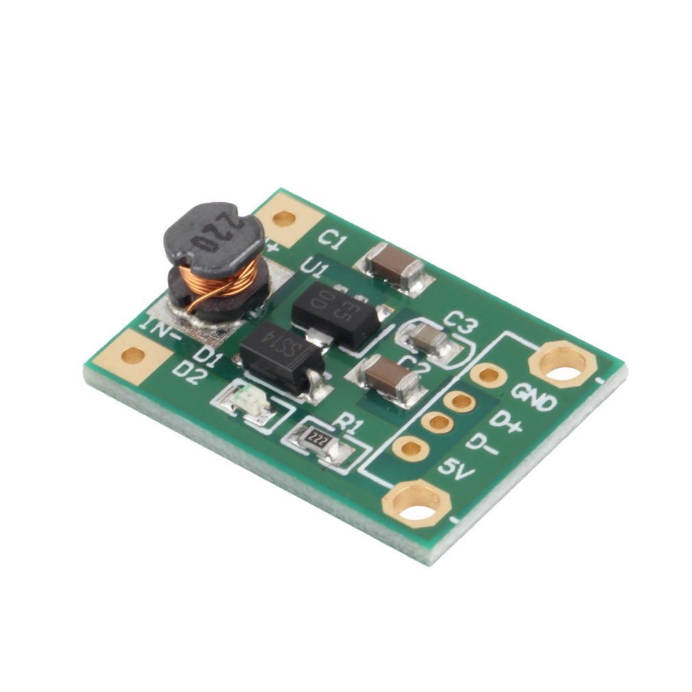 DC-DC Boost Converter Step Up Module 1-5V to 5V 500mA Power Module
