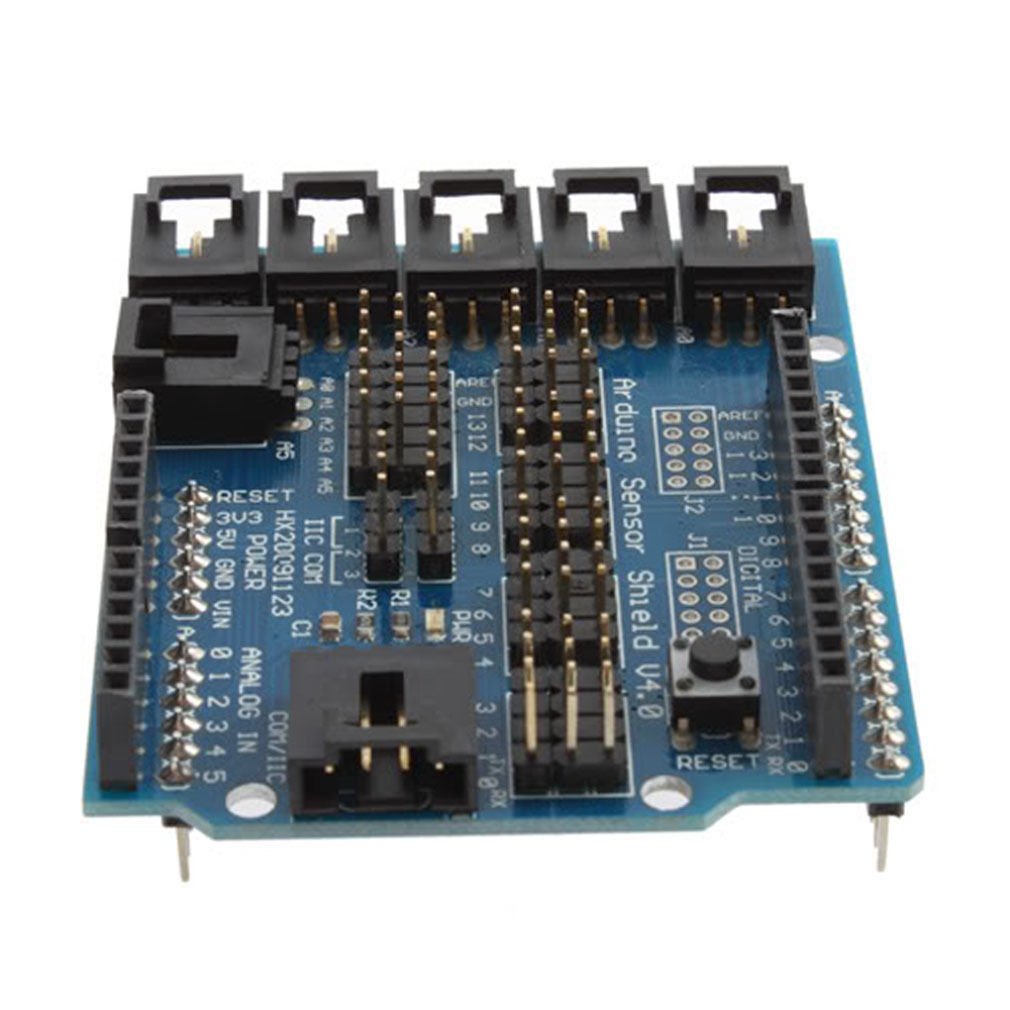 Sensor Shield V4 Digital Analog Module & Servo Motor For Arduino UNO Duemilanove