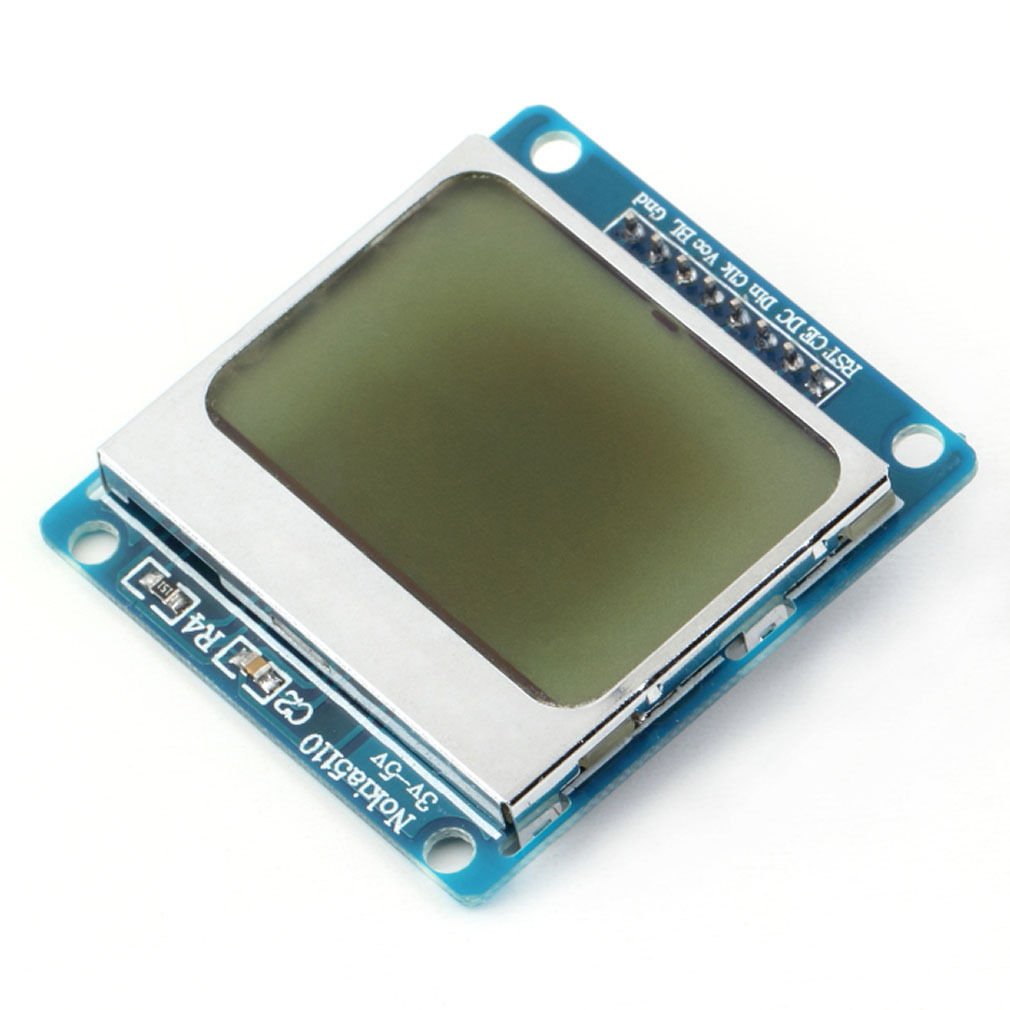 84*48 84x84 LCD Module White backlight adapter PCB for Nokia 5110 Arduino