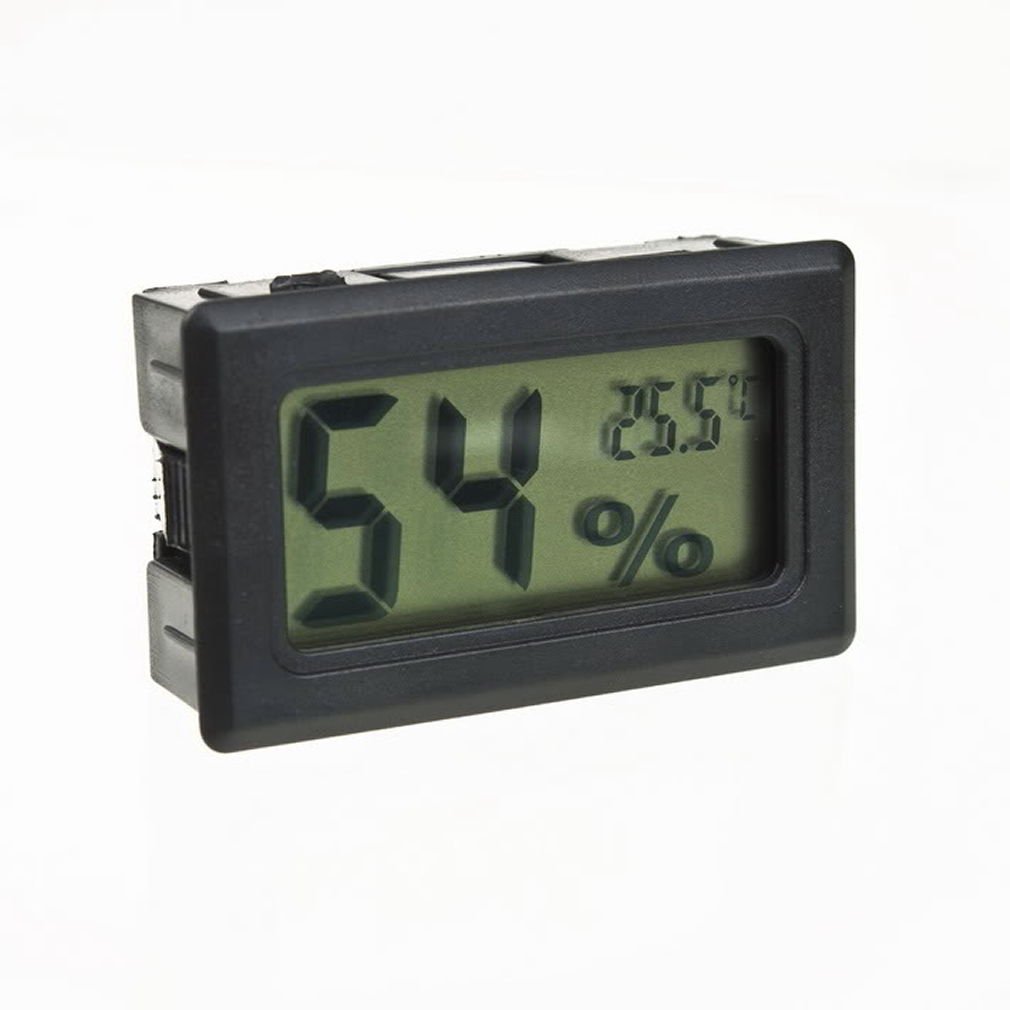 Mini Thermometer Hygrometer Temperature Gauge Humidity Meter Digital LCD Monitor