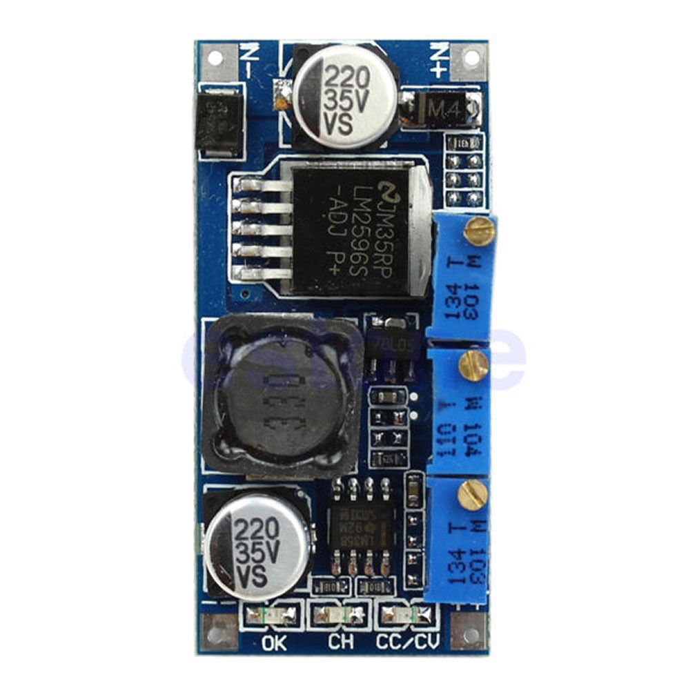 DC-DC LM2596 Step-down Adjustable Power Supply Module CC-CV LED Driver
