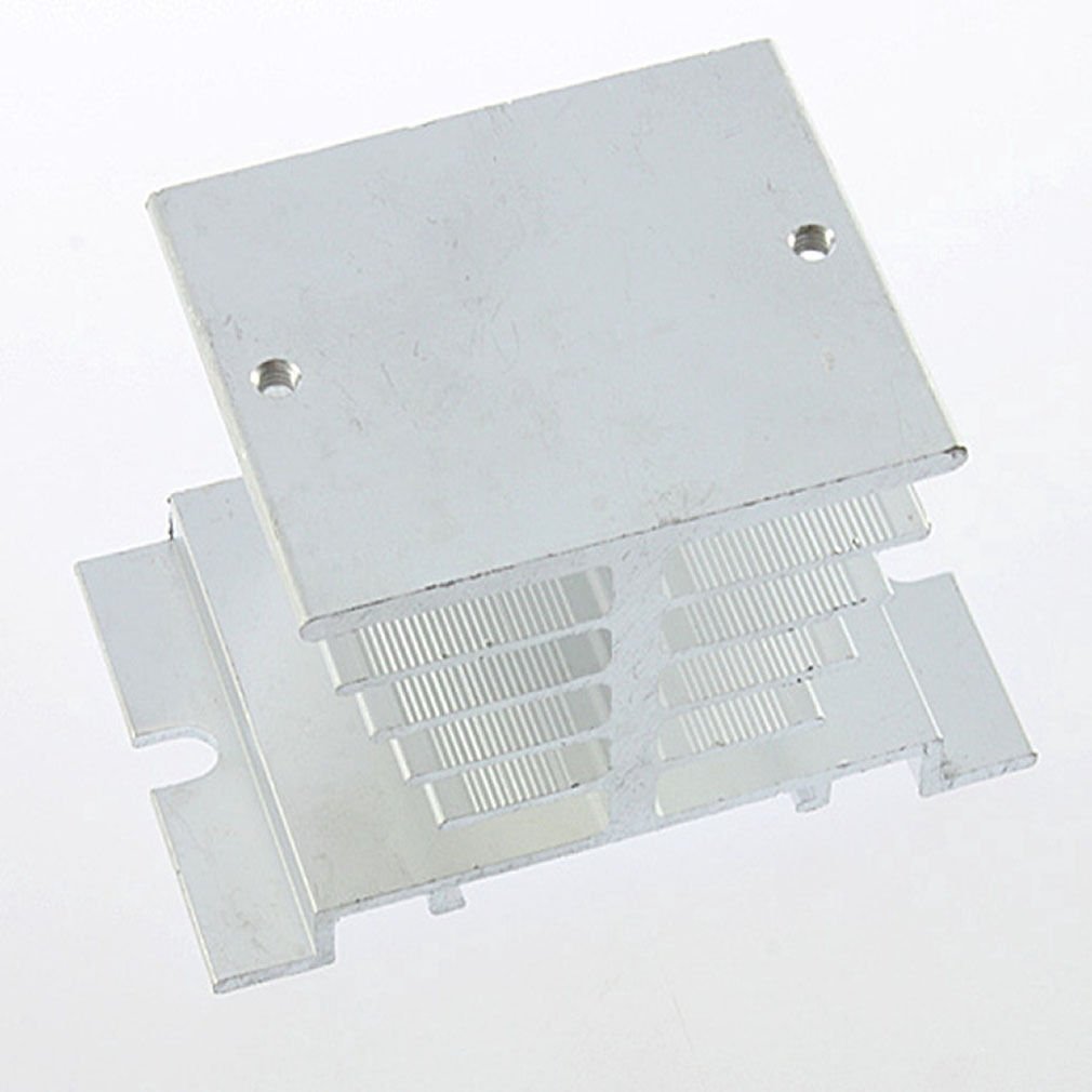 Aluminum Heat Sink For Solid State Relay SSR Small Type Heat Dissipation