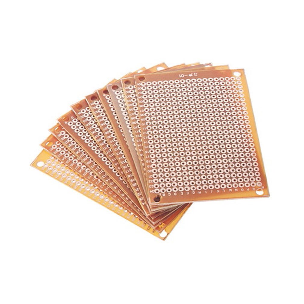 10Pcs DIY Prototype Paper PCB Universal Experiment Matrix Circuit Board 5x7cm