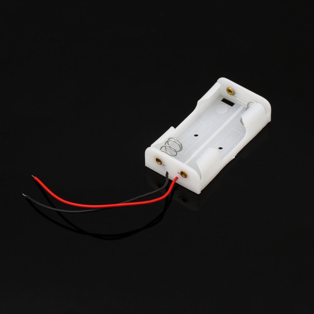 2AA Battery Hoder Case 2X AA 2*AA 3V Battery Case Box Holder With Wire