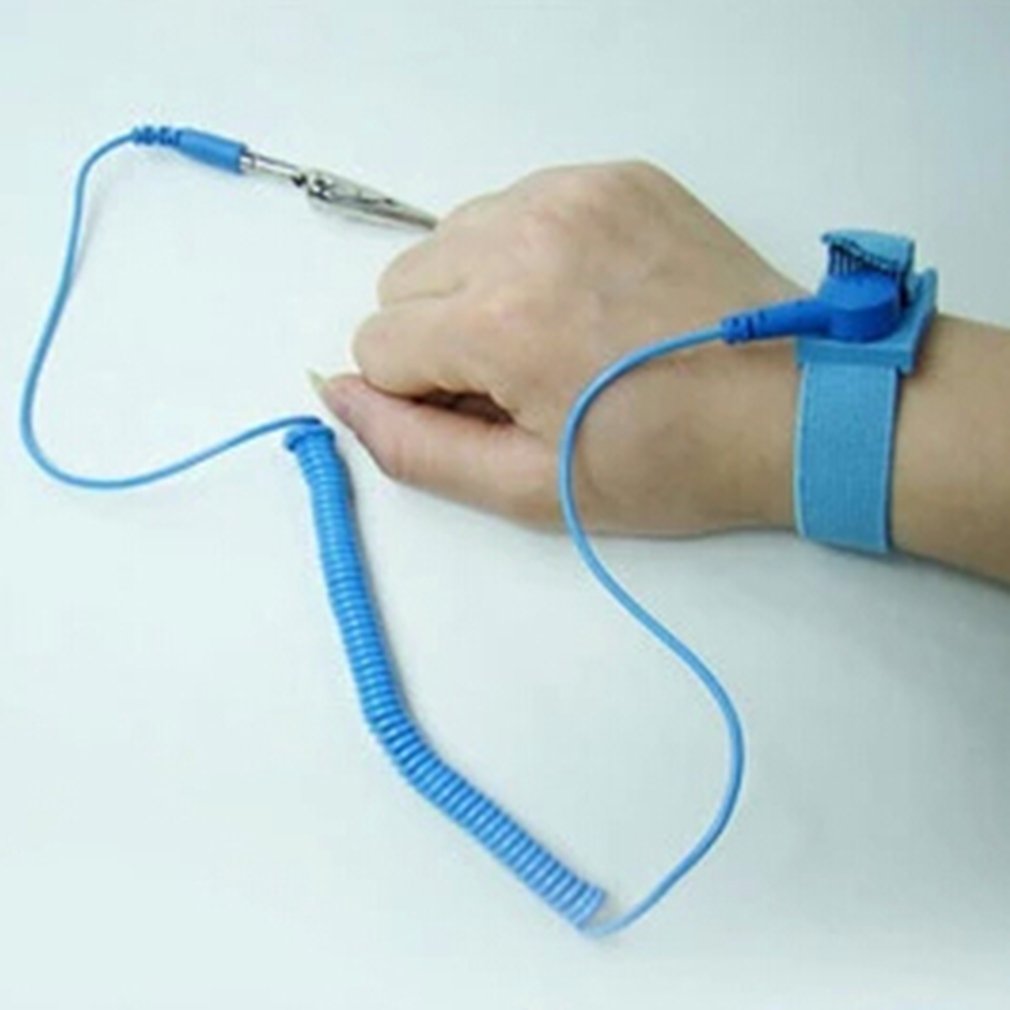 Anti Static ESD Wrist Strap Discharge Band Grounding Prevent Static Shock