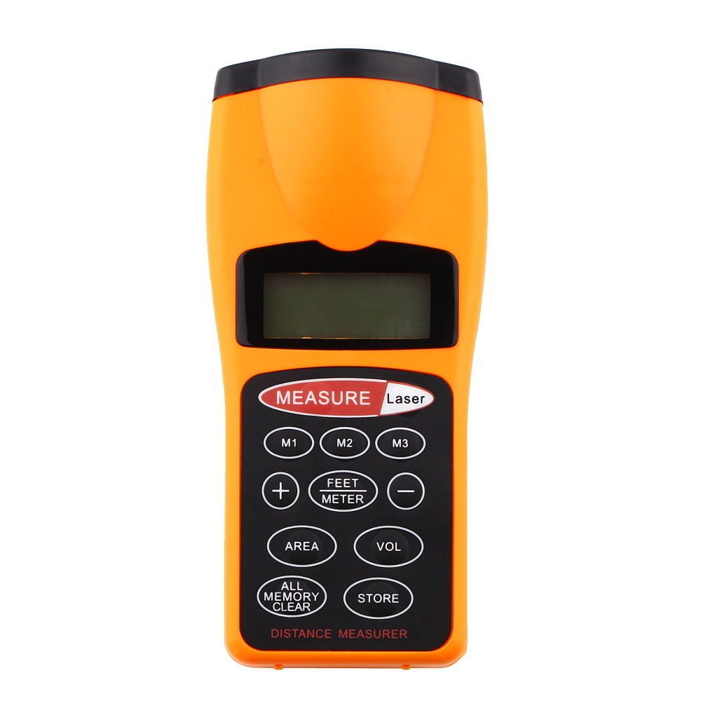 LCD Ultrasonic Measure Distance Meter Laser Range Finders 18m Measurer Tool
