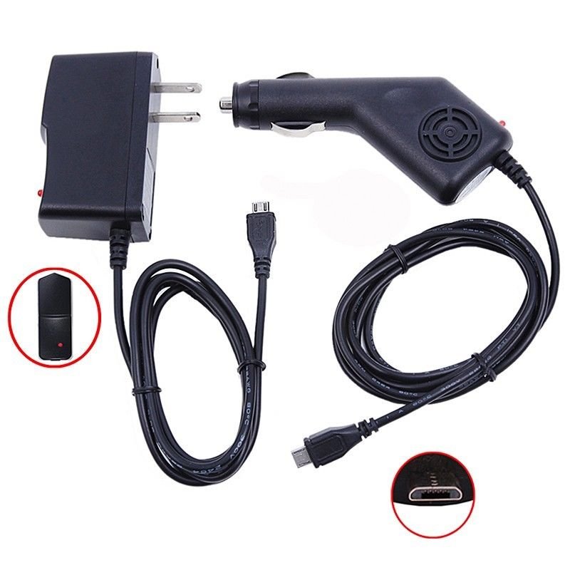 2A DC Car Charger +AC Wall Power Adapter For Verizon Ellipsis TM 7 4G