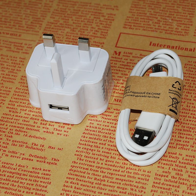 REPLACEMENT SAMSUNG GALAXY S3 S4 NOTE2, 4 WALL CHARGERS MAINS+ USB DATA CABLE UK