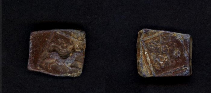 Ancient Satvahan Dynasty from Junnar Lion 200 A.D.
