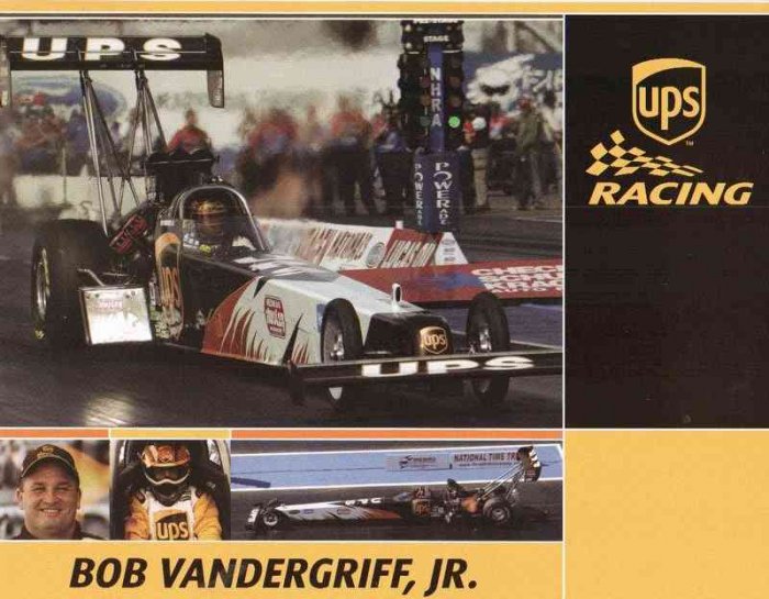 2007 NHRA TF Handout Bob Vandergriif