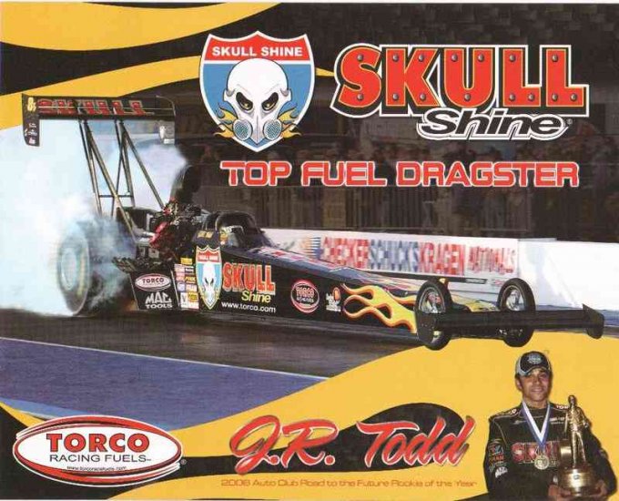 2007 NHRA TF Handout J.R. Todd