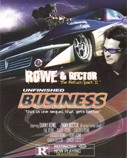 2007 NHRA PM Handout Danny Rowe