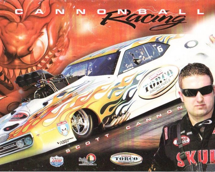 2007 NHRA PM Handout Scott Cannon