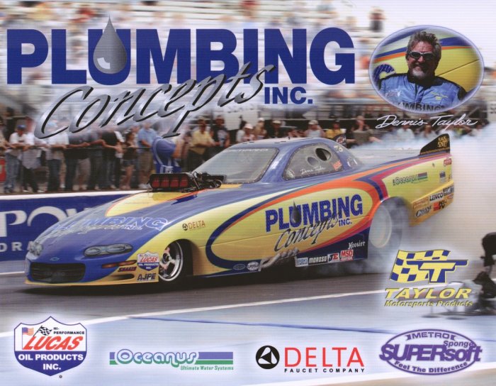 2007 NHRA AFC Handout Dennis Taylor