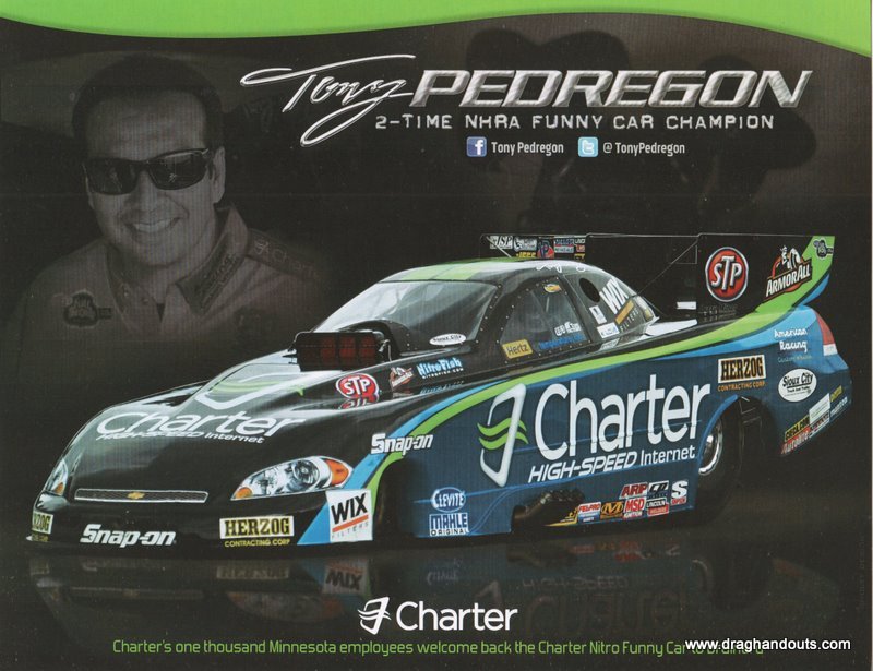 2011 NHRA FC Handout Tony Pedregon (version #5) Charter