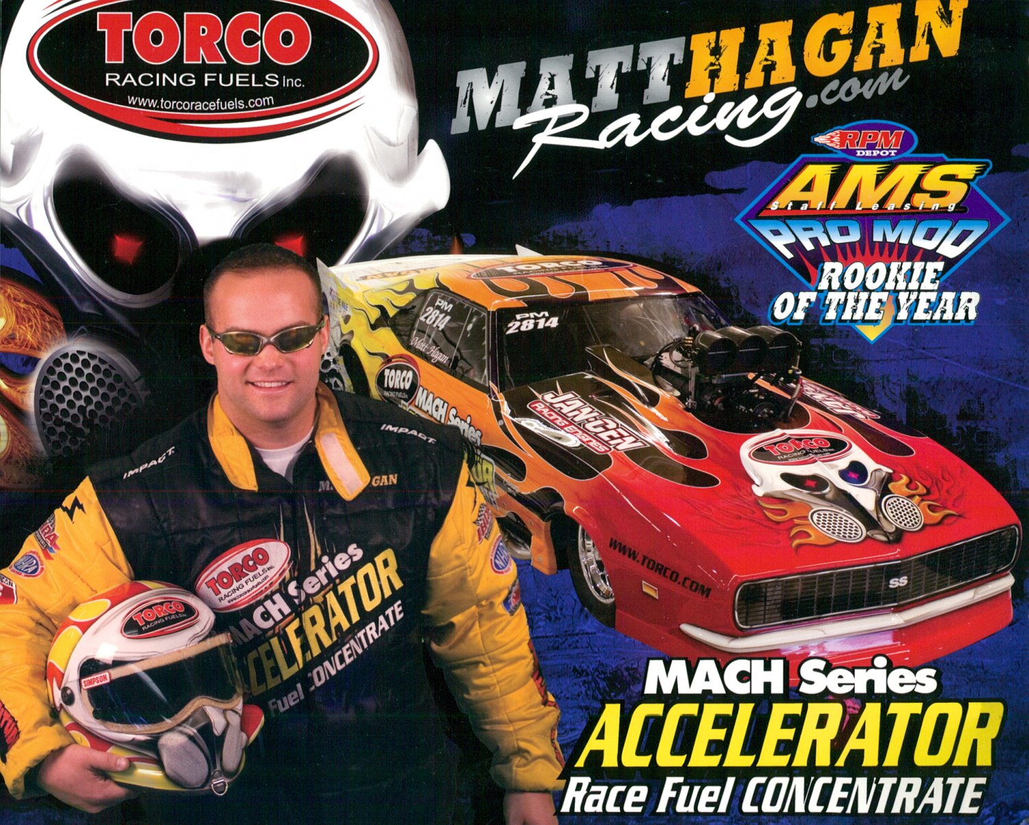 2007 NHRA PM Handout Matt Hagan