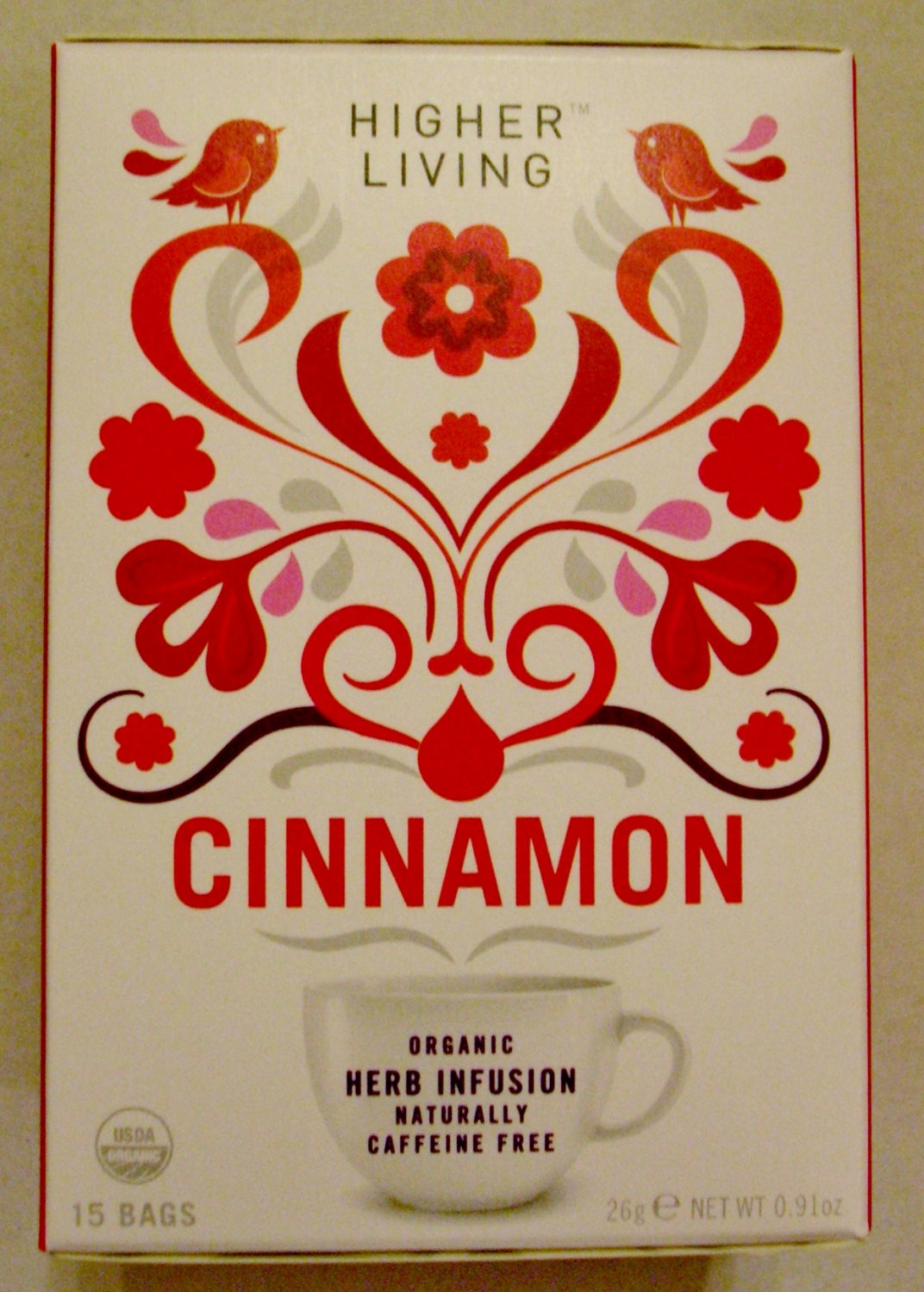 Heavenly Higher Living Cinnamon Tea - Organic (same postage for multiple boxes)