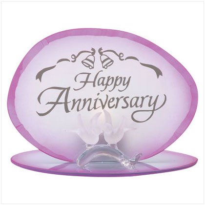 Happy Anniversary Candleholder