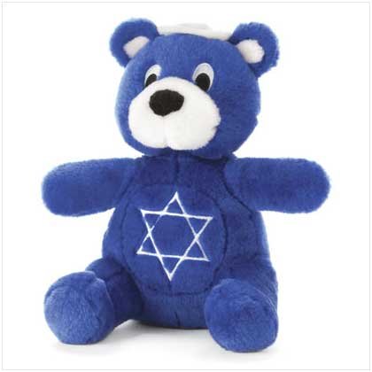 Hanukkah Plush Bear