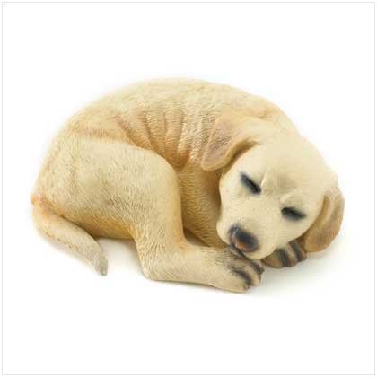 Golden Lab Puppy Figurine