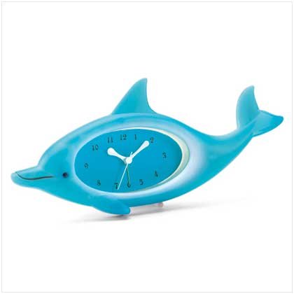 Dolphin Clock with Alarm