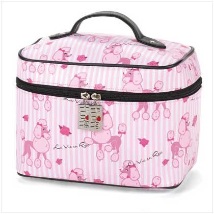 Poodle Train Case