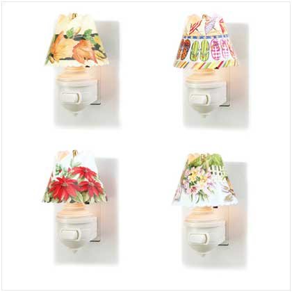 Nightlight and Four Spin Shades Set