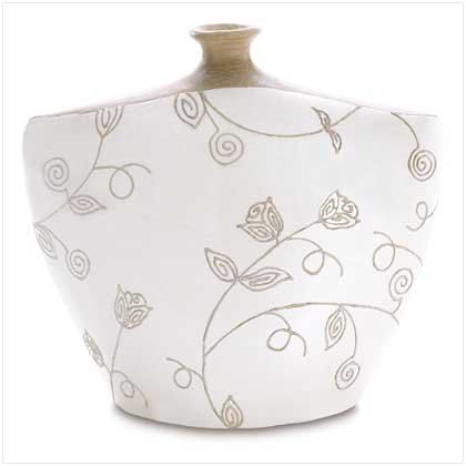 Ivory "Eva" Vase