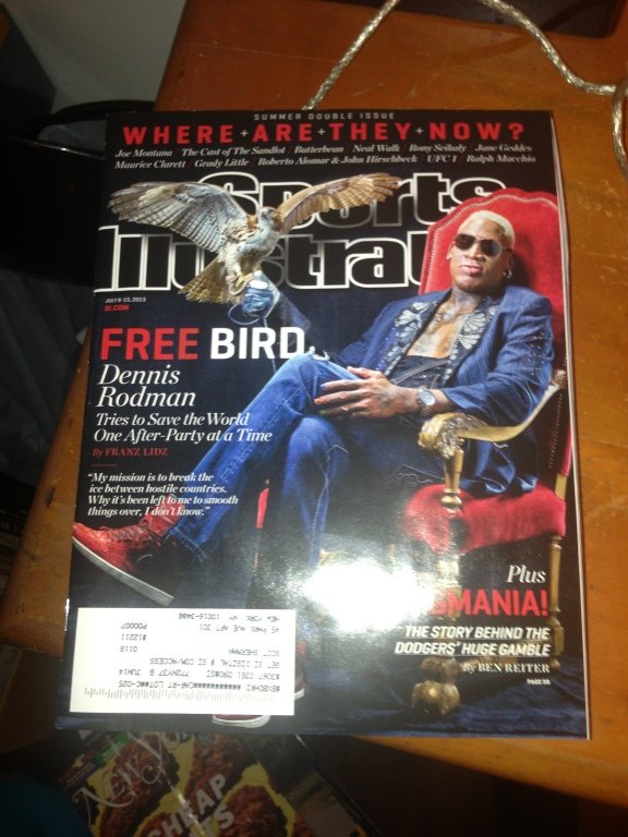 Sports Illustrated dennis rodman jul-13