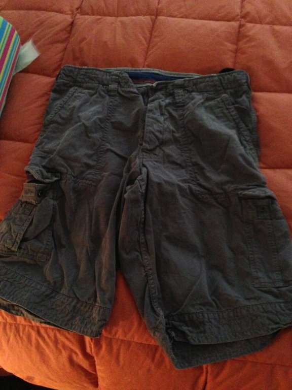 tatim vintage shorts 36 navy green used