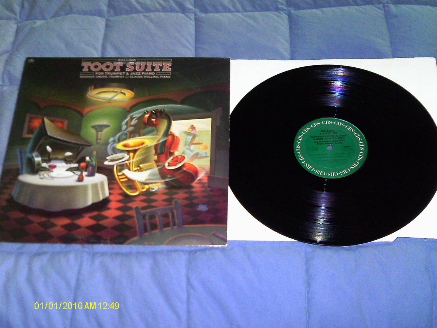 claude bolling toot suite vinyl-lp 1981