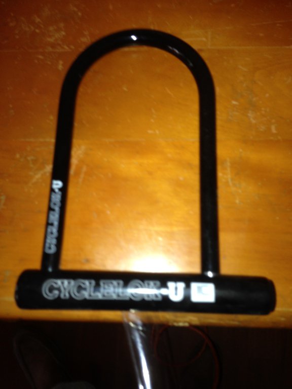 cyclelok-u bicycle lock new