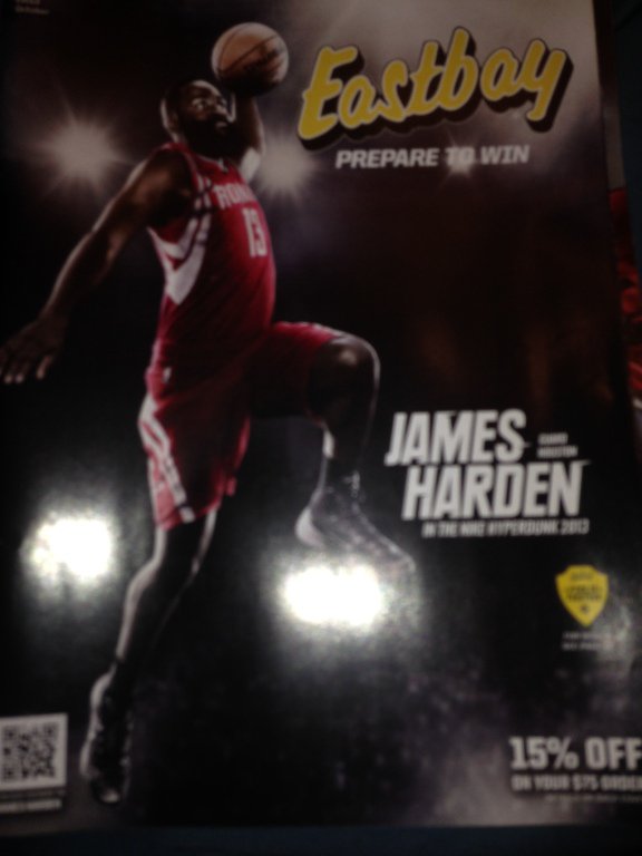 eastbay catalog james harden 2013 new