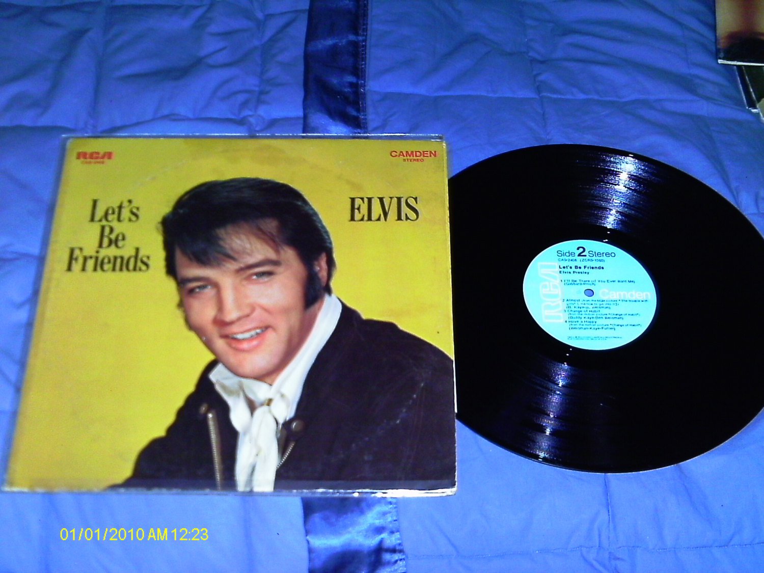 Elvis Presley Let's be Friends Vinyl LP 12''