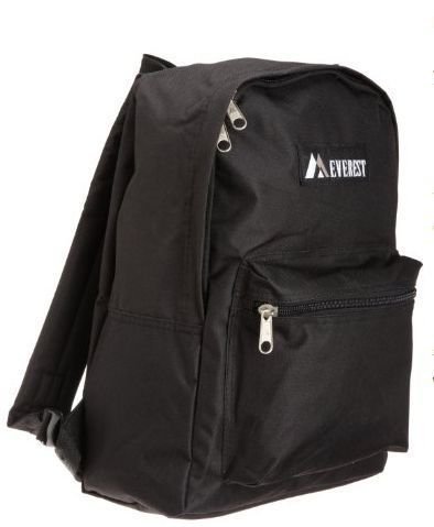 everest basic black backpack