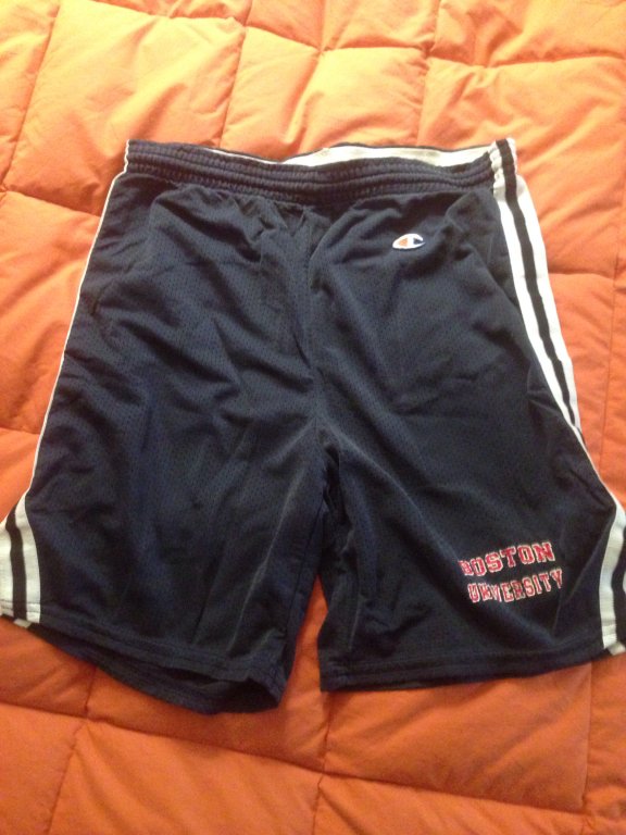Champion boston university athletic shorts size 32X34