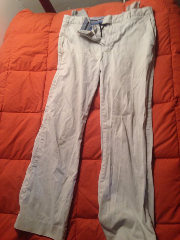 Gap pants 33x30 white
